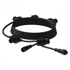 5-Outlet Color-Changing Lighting Extension Cable, 25 ft.